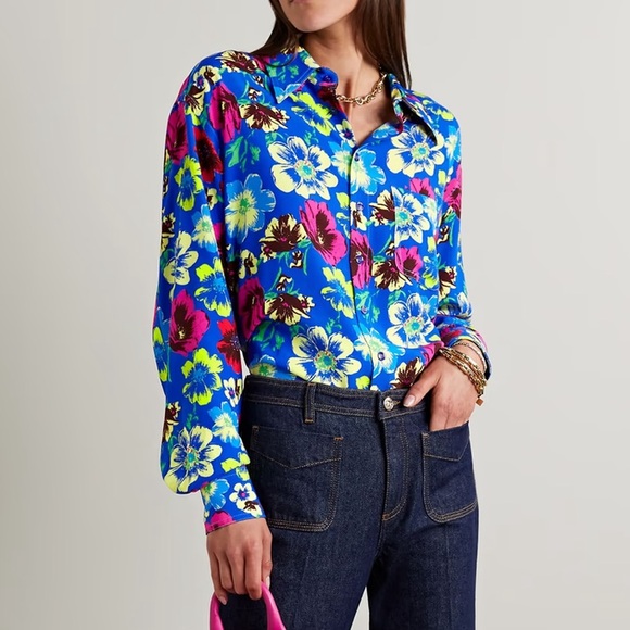 Christopher John Rogers Floral Top!